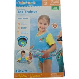 Premium Tot Swim Trainer Adjustable Safety Strap SWIM SCHOOL AGES 2-4 LEVEL 2